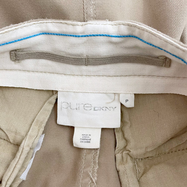 DKNY TAN CARGO MAXI SKIRT (S)