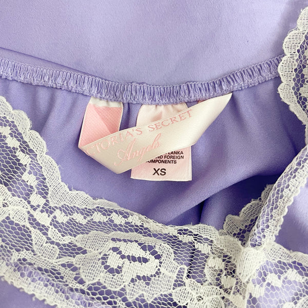 VICTORIA'S SECRET LAVENDER SLIP DRESS (XS)