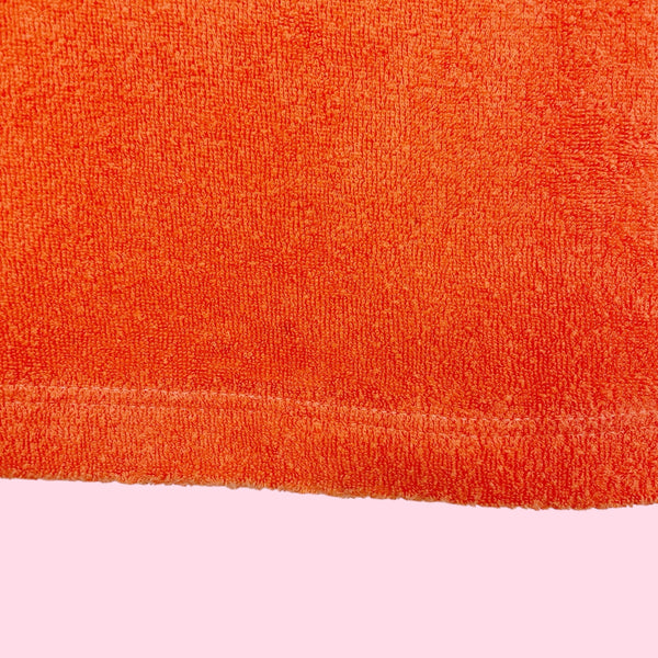 Orange Terry Cloth Tee (S)