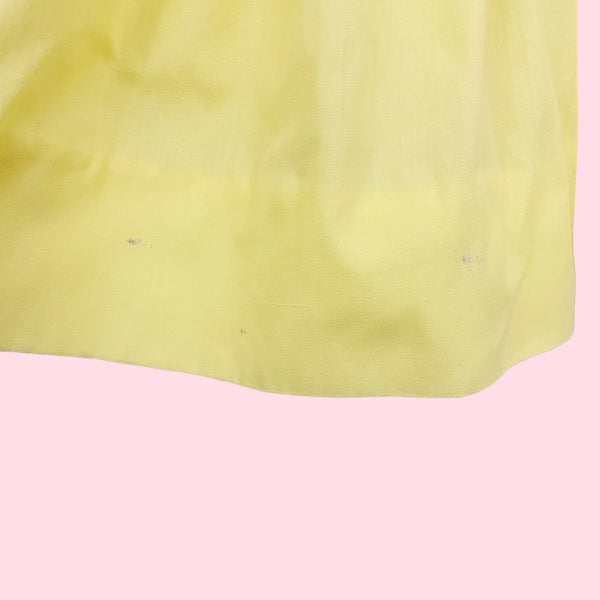 60S PASTEL YELLOW DRESS (6)