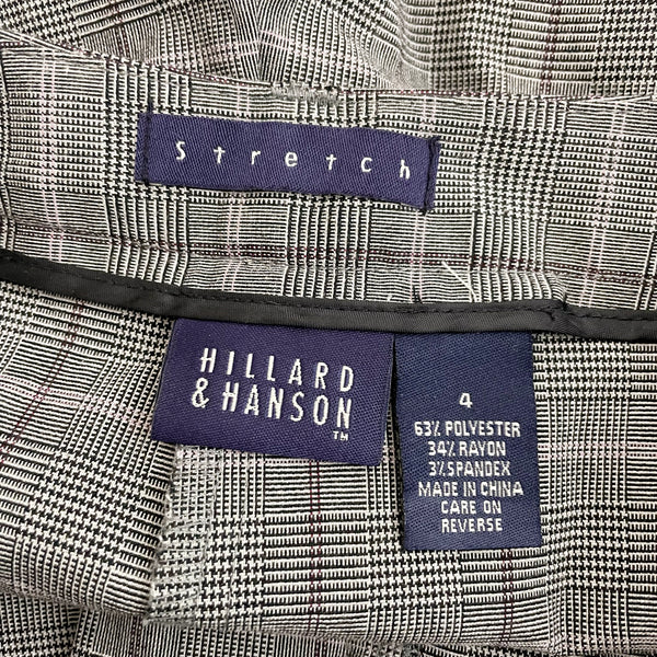 Gray + Pink Plaid Office Pants (4)