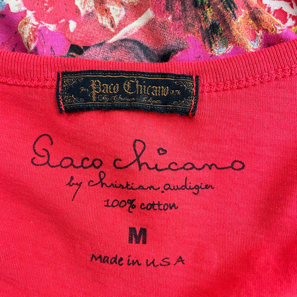 PACO CHICANO CHRISTIAN AUDIGIER GRAPHIC TEE (M)