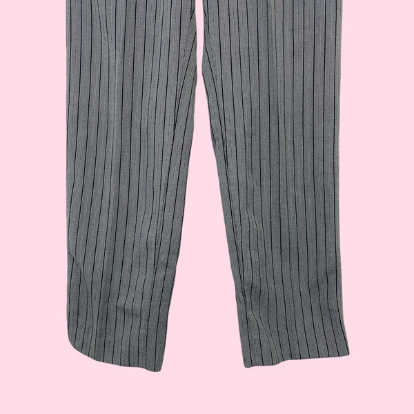 50s Allen Mfg Co Gray Striped Western Pants (4)