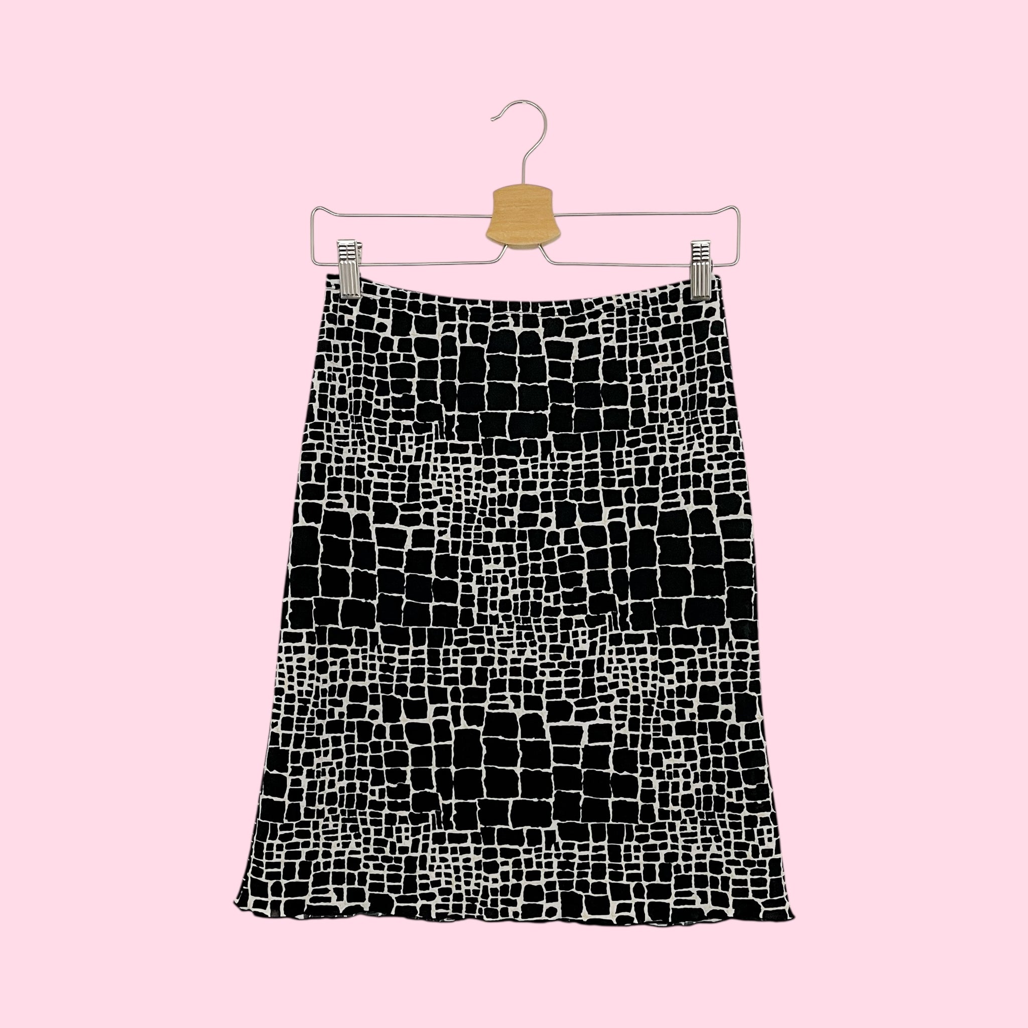 ANIMAL PRINT MIDI SKIRT (XS/S)