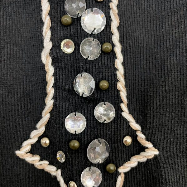 MISS ME STUDDED CROSS TANK (M)