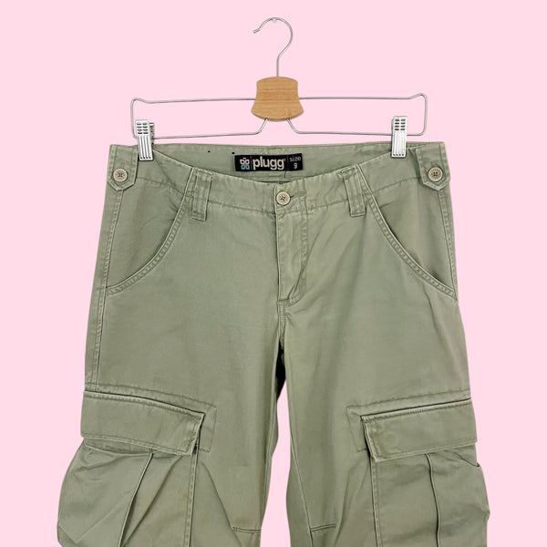PLUGG GREEN CARGO PANTS (9)