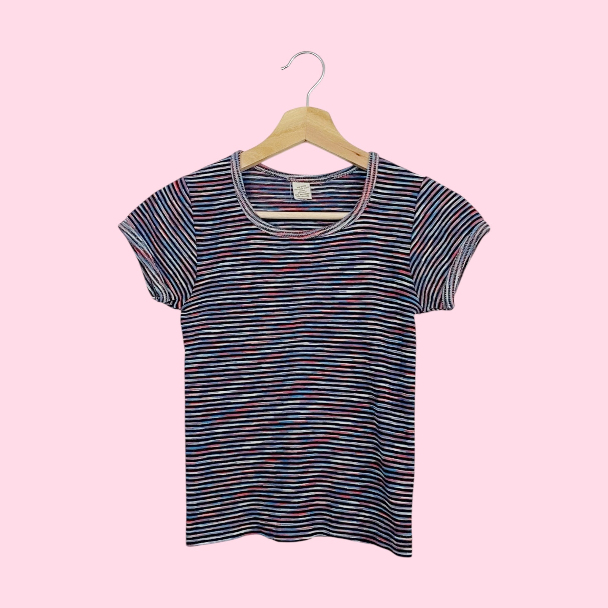 70s SPACE DYE KNIT TOP (S)