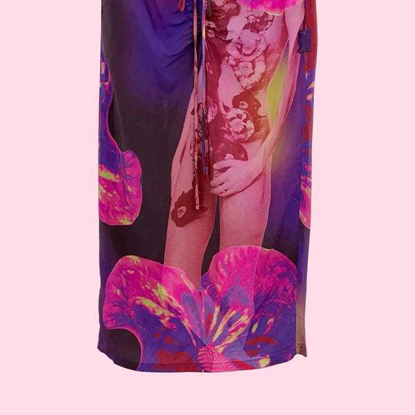 WITH JEAN NAOMI SKIRT IN FLAMBOYANT ANTHURIUM (S)