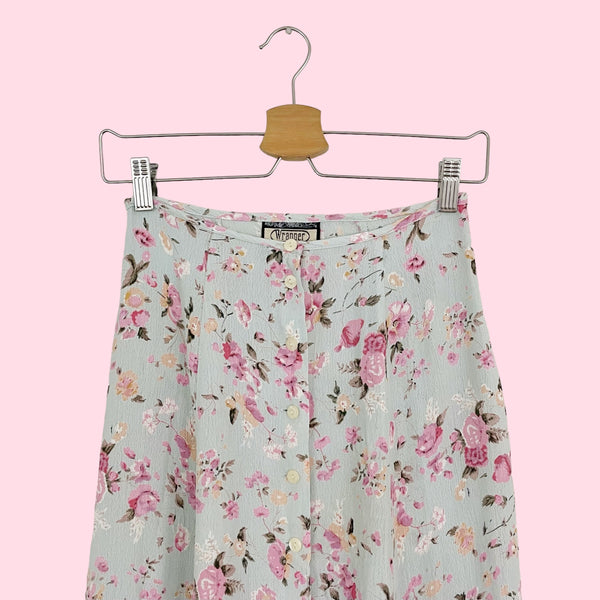 FLORAL BUTTON UP MIDI SKIRT (25)