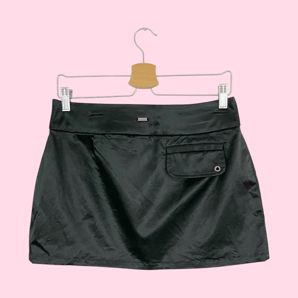 GUESS JEANS BLACK MINI SKIRT (28)