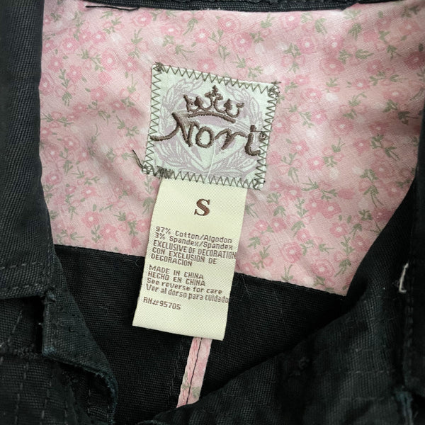 Y2K BLACK UTILITY JACKET (S)