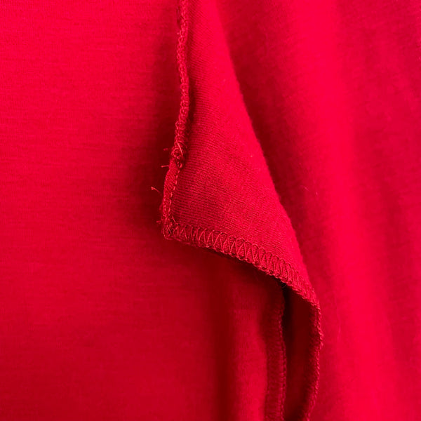 RED FISHNET ZIPPER TOP (S/M)