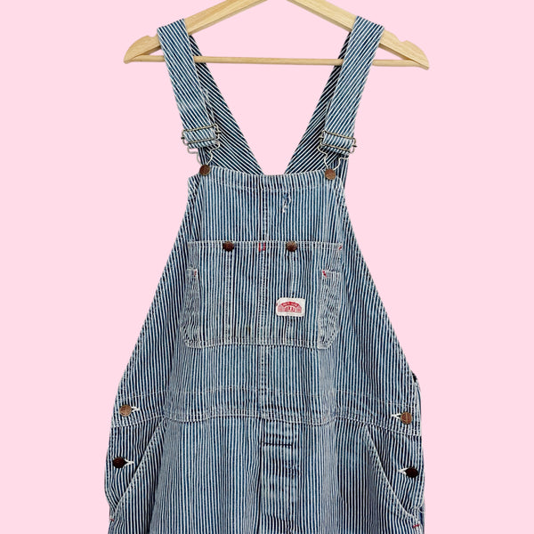 ROUNDHOUSE HICKORY STRIPE OVERALLS (42)