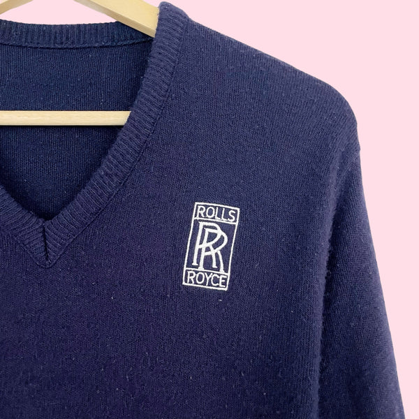 ROLLS ROYCE EMBROIDERED SWEATER (M/L)