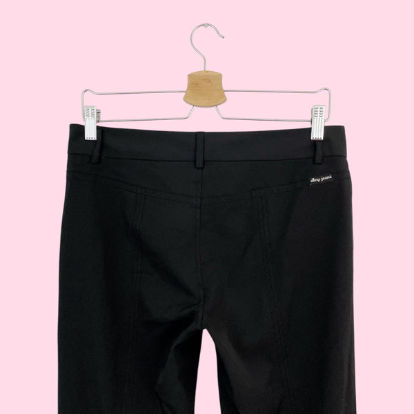Dkny Jeans Black Center Seam Bootcut Pants (8)