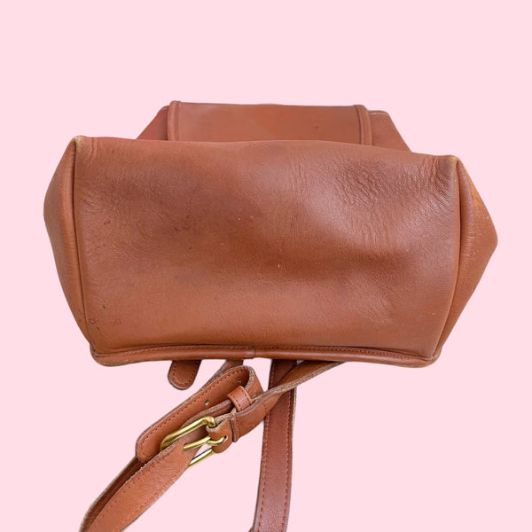 COACH BROWN BACKPACK