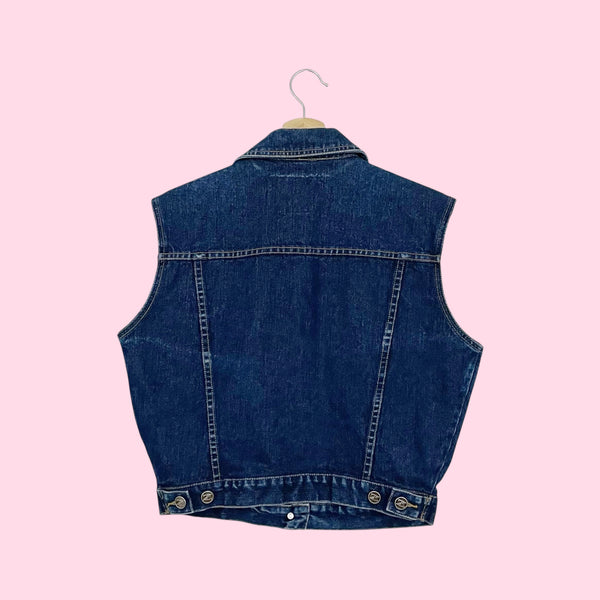 ZANA DI DARK DENIM VEST (M/L)