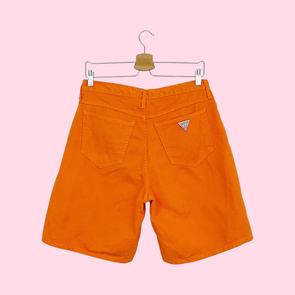 GUESS JEANS ORANGE JORTS (30)