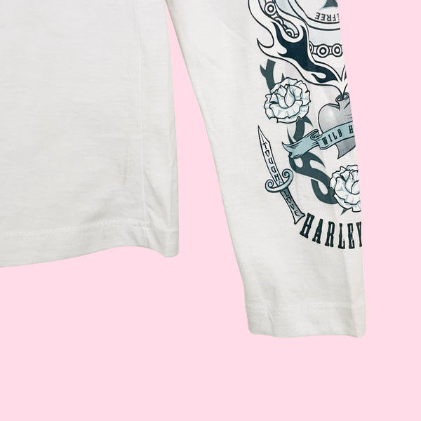 HARLEY DAVIDSON GIRL LONG SLEEVE TEE (S)