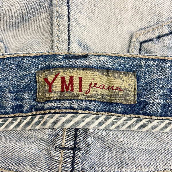 YMI JEANS LOW RISE MICRO MINI SHORTS (3)