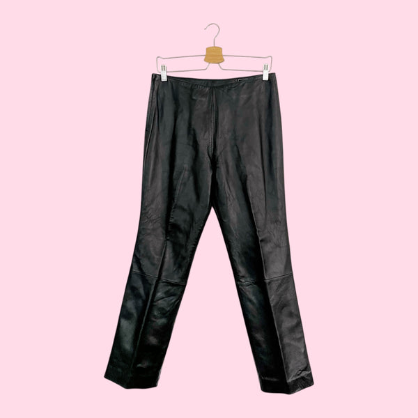 BLACK LEATHER PANTS (8)