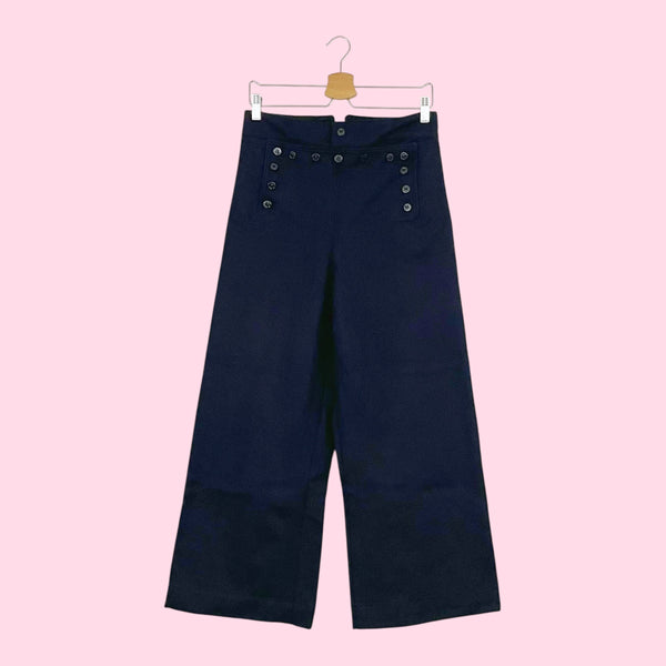 VINTAGE US NAVY WOOL PANTS (30)