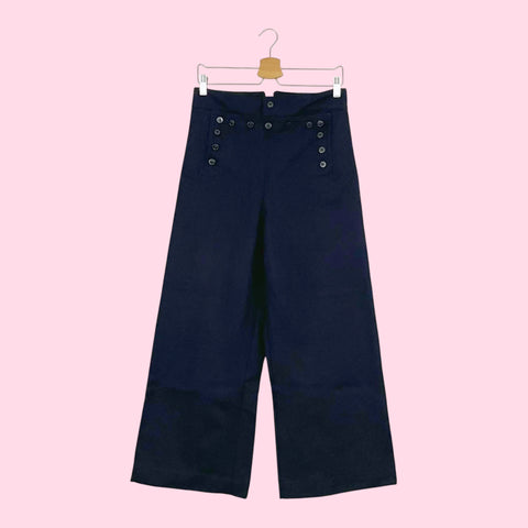 VINTAGE US NAVY WOOL PANTS (30)
