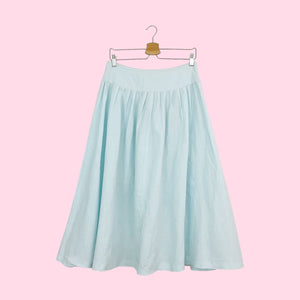 80S LIGHT BLUE FULL SKIRT (29)