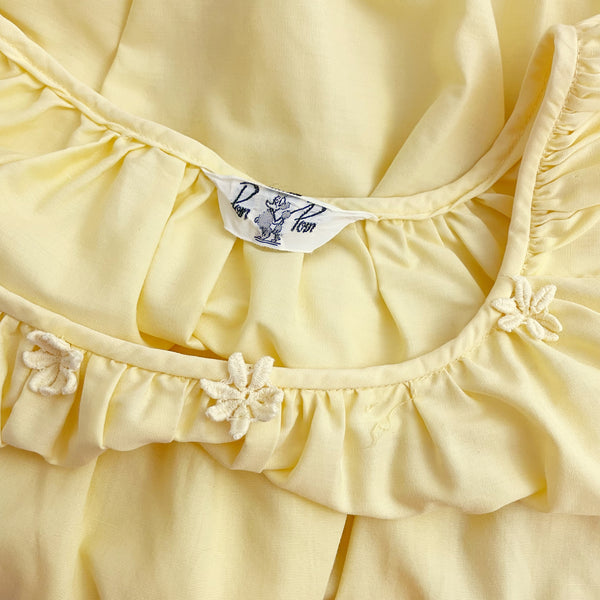 60S PASTEL YELLOW DRESS (6)