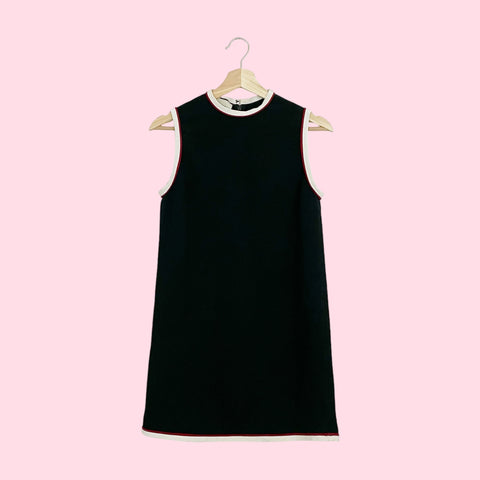 GUCCI BLACK MINI DRESS (36)