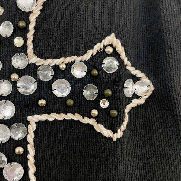 MISS ME STUDDED CROSS TANK (M)