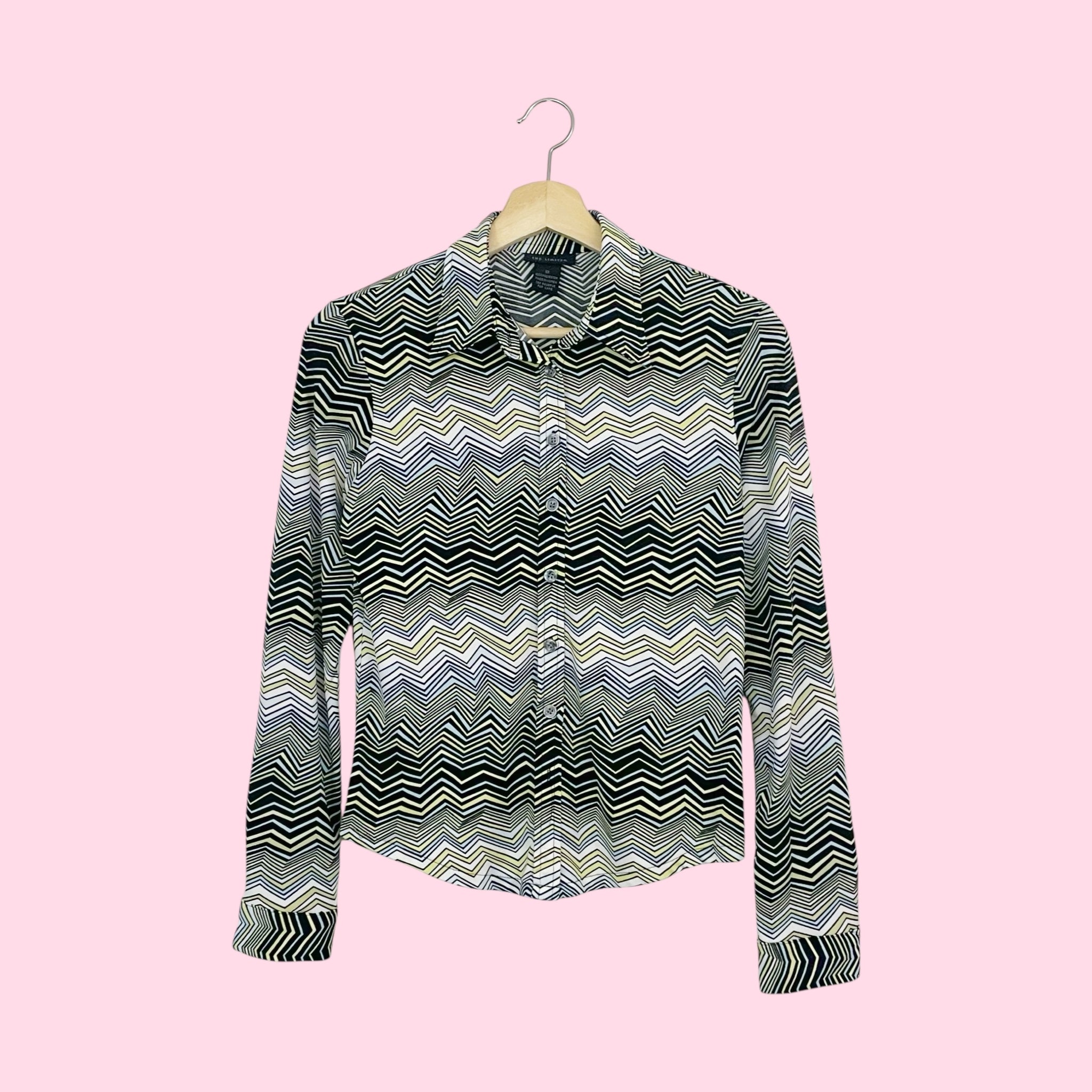 ZIG ZAG PRINT BLOUSE (S)