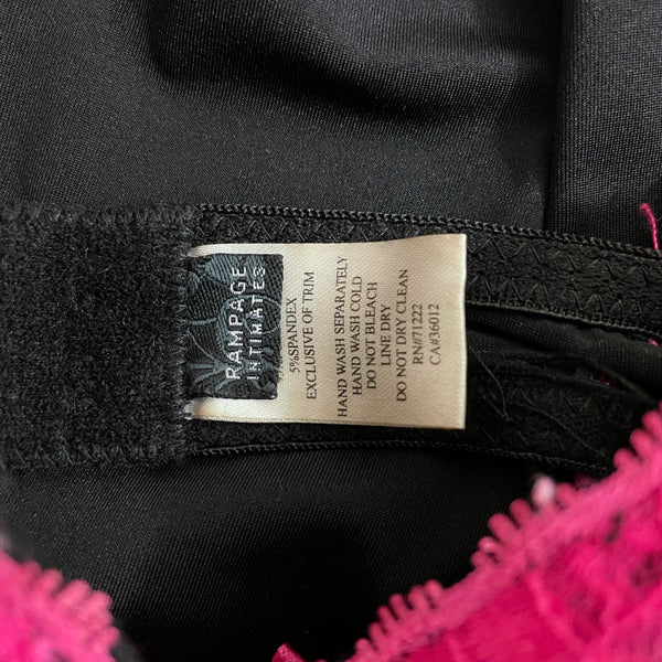 Y2K RAMPAGE BLACK + PINK BABYDOLL (S/M)