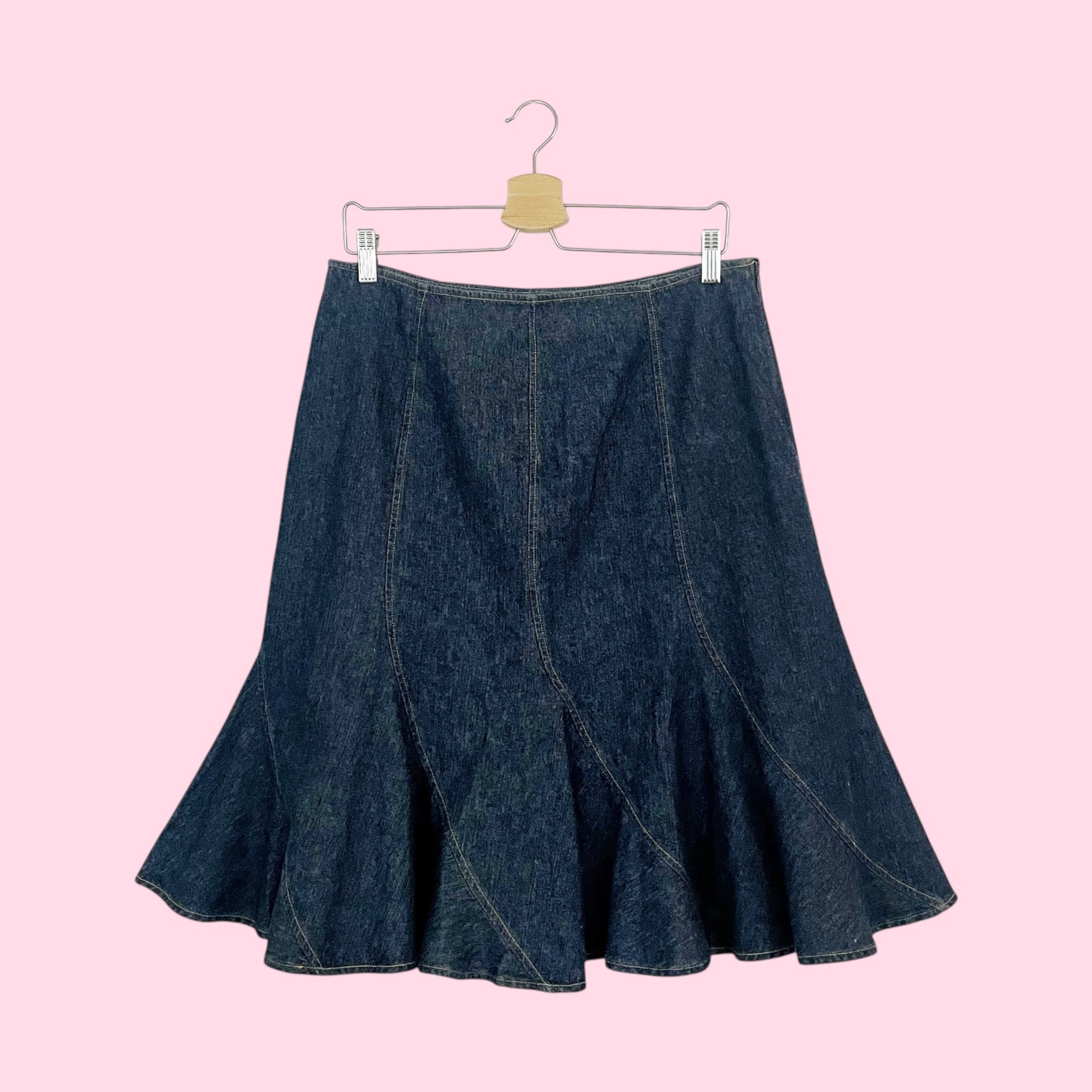 DARK DENIM PANELED MIDI SKIRT (10)