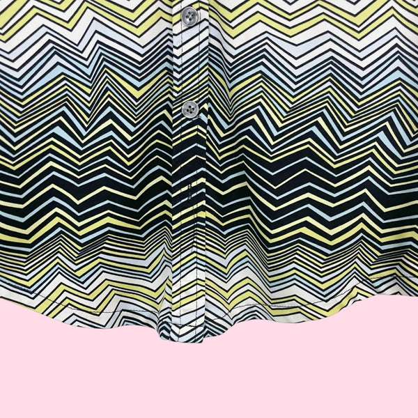 ZIG ZAG PRINT BLOUSE (S)