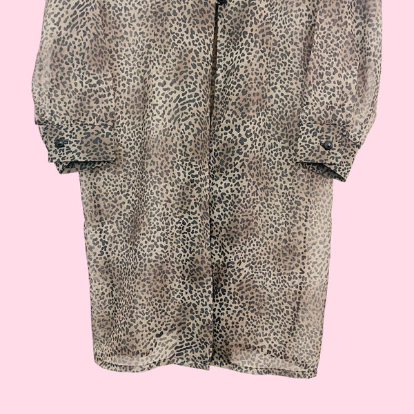 90s Cheetah Print Sheer Jacket (16)