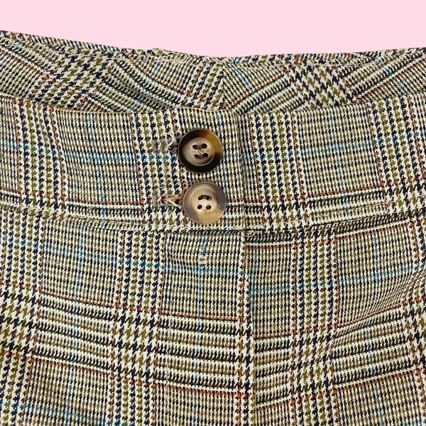 TWEED LOW RISE SHORTS (L)