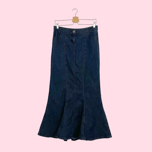 DARK DENIM MERMAID MAXI SKIRT (8)