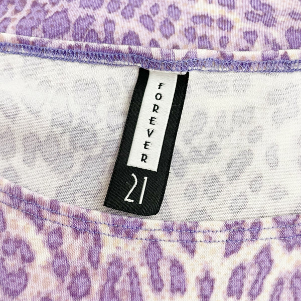 LAVENDER LEOPARD TANK TOP (M)