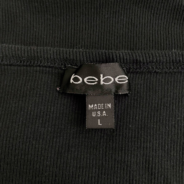 BEBE RHINESTONE TANK (M/L)