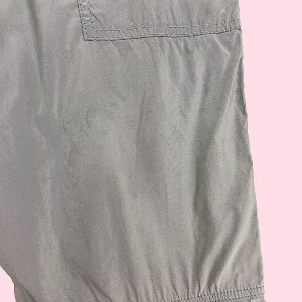 SILVER ZIP CARGO PANTS (6/8)