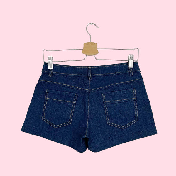 LOW RISE PLEATED SHORTS (S)