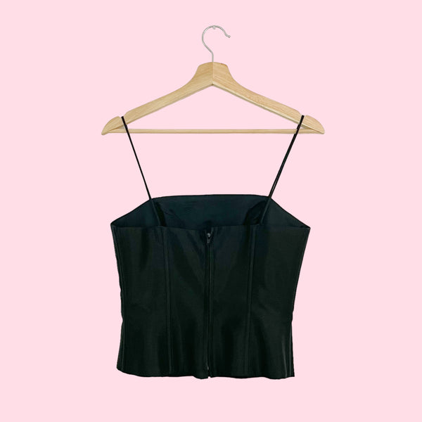 BLACK FORMAL BUSTIER TOP (6)