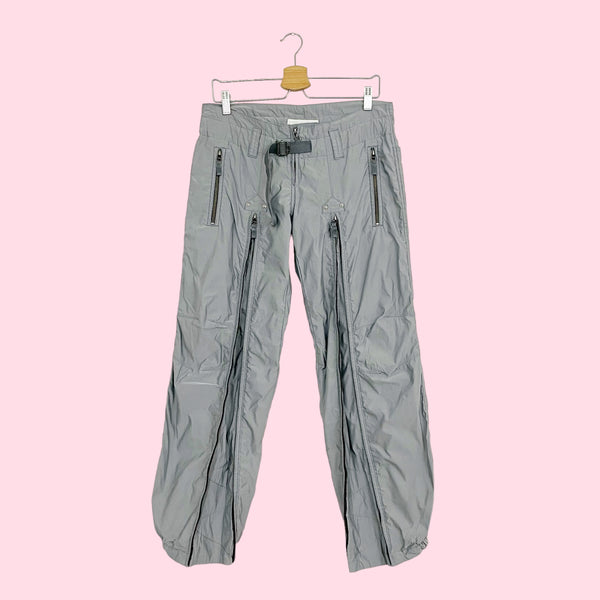 SILVER ZIP CARGO PANTS (6/8)