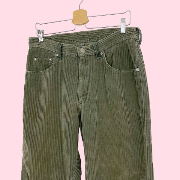 LEE RIVETED CORDUROY PANTS (33)