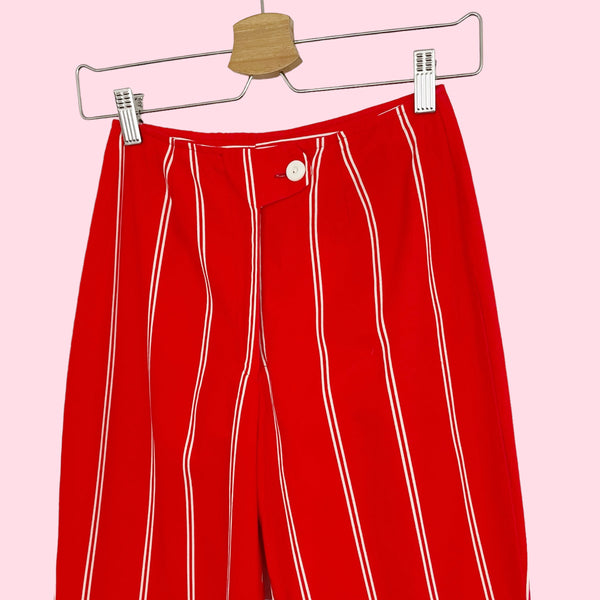 RED STRIPED COTTON PANTS (23)