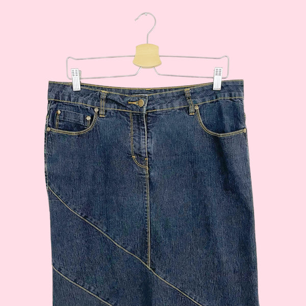 DENIM PANELED MAXI SKIRT (14)