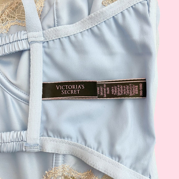 VICTORIA'S SECRET LONG LINE BRA (36D)