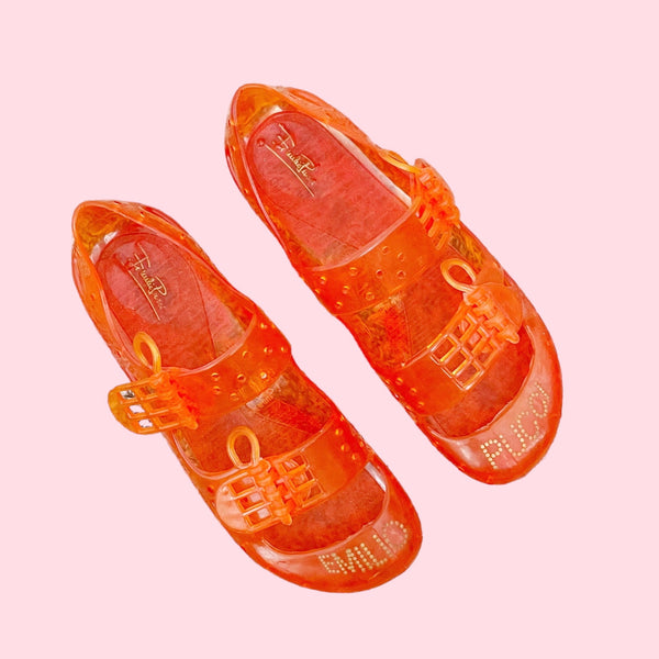 EMILIO PUCCI ORANGE JELLIES (8.5)