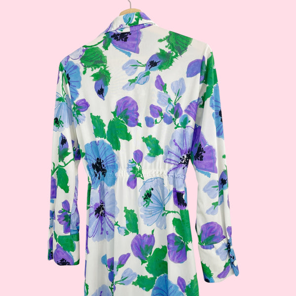 FLORAL OPEN FRONT ROBE (S)